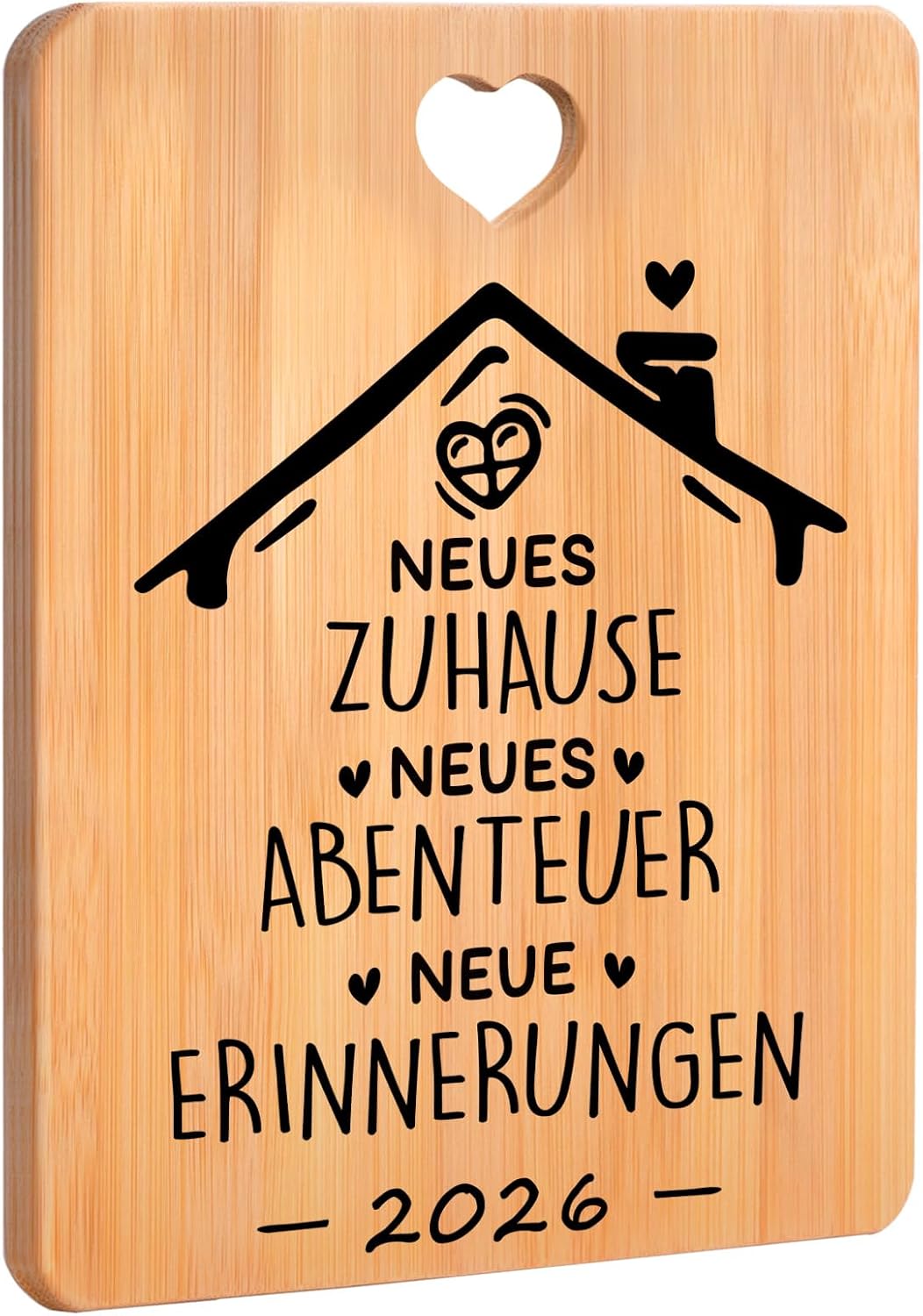 Housewarming Gifts House, Gift for Housewarming - Bamboo Chopping Board, Housewarming Gifts, Home, Gift for Housewarming, Topping Out Gift, New Home Gifts 2026