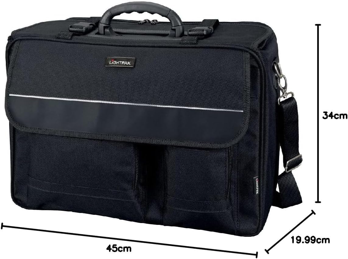 46008 THE FLIGHT - pilot case overnight, nylon, black – Bild 10