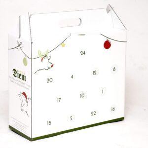 Feinkost Advent Calendar Diem – 24 Delicatessen Preserves, Jams, Sausage, Soups and Spices 6640 g
