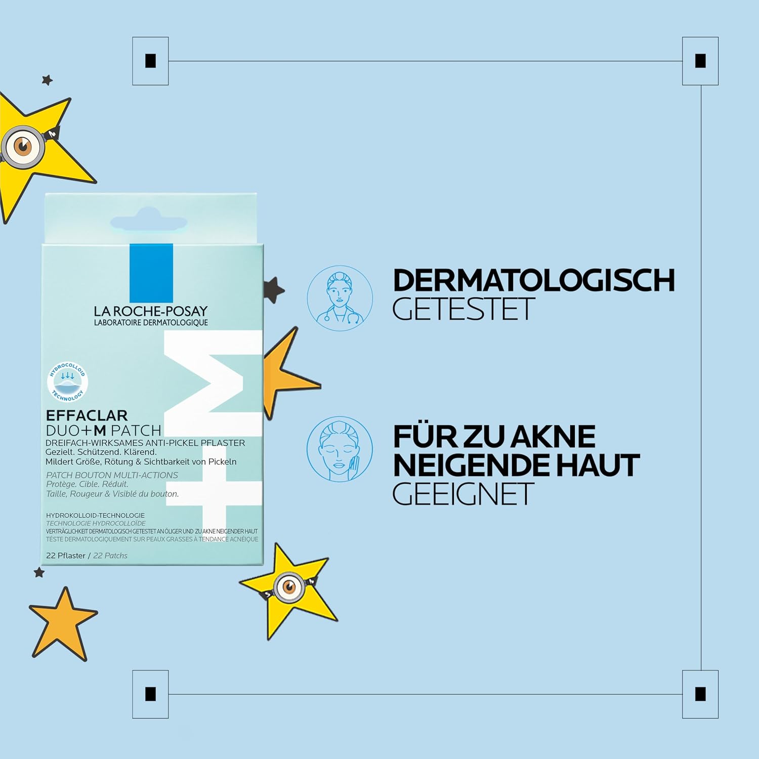 Effaclar Duo+M Anti-Pimple Patches Hydrocolloid Technology (Pack of 22) – Bild 12