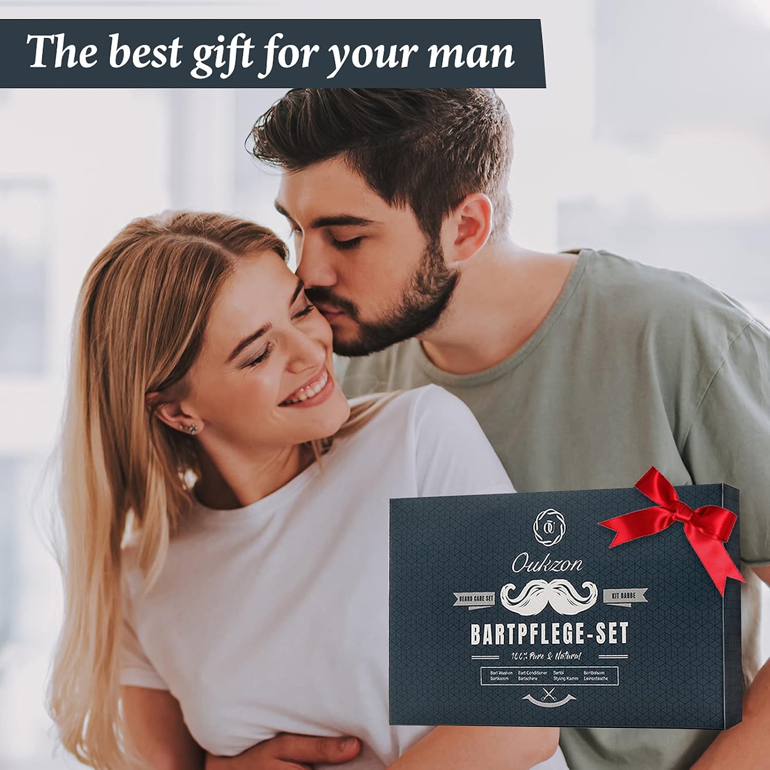 Oukzon Beard Care Set for Men, High-Quality Beard Gifts for Men – Bild 8