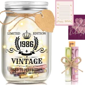 Money Gift 40th Birthday Woman LED Bottle Light