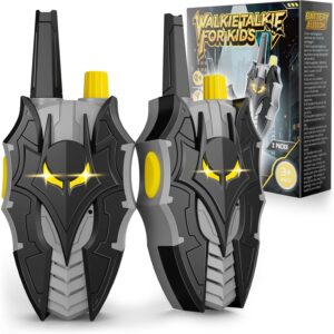 Walkie Talkie Children with Luminous Eyes, Bat Stealth Spaceship & Wing Arrow Design, Toy from 3 4 5 6 7 8 9 Years Boy Gift Boy 3-12 Years Gift Ideas Children’s Toy Outdoor Games