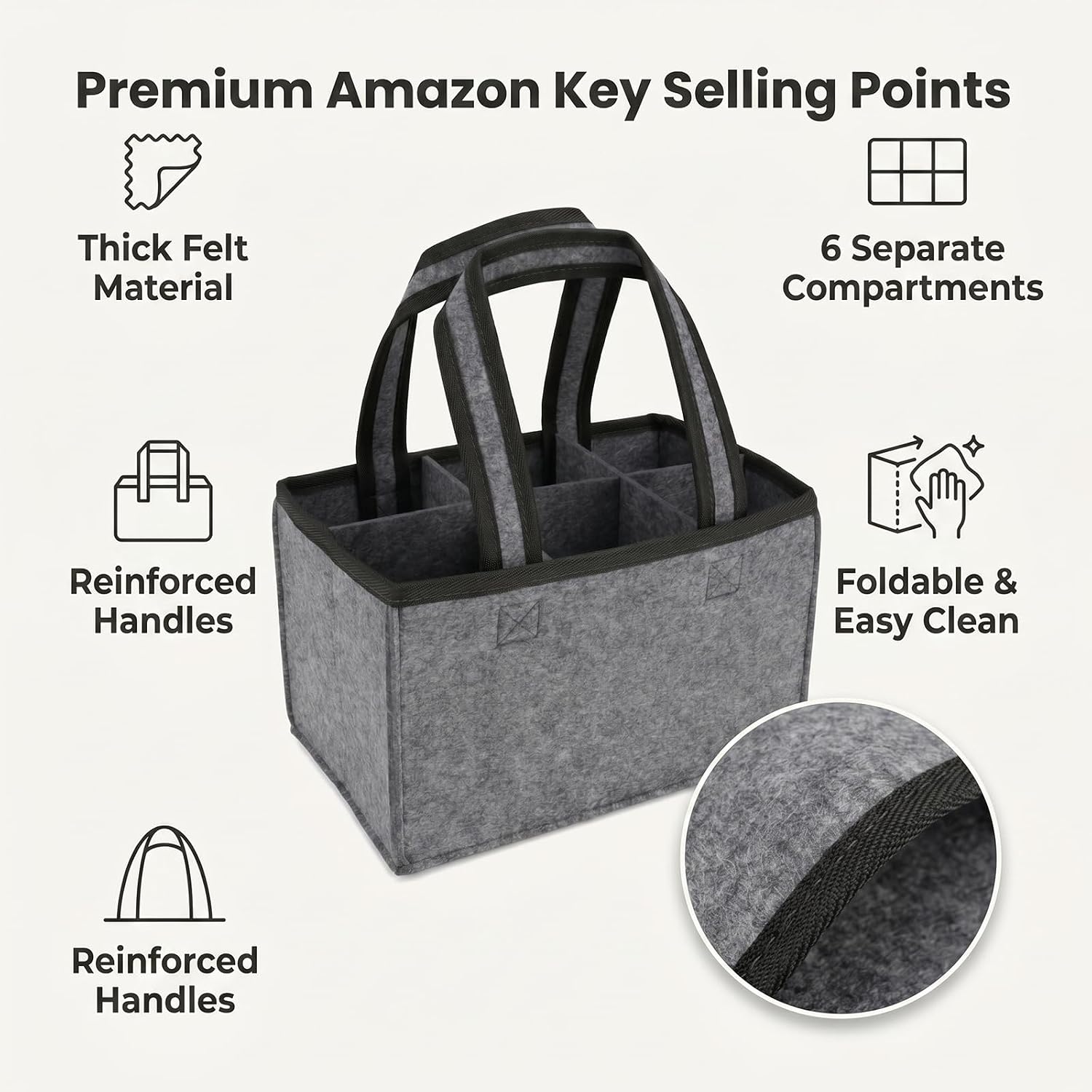 Men's Handbag, Beer, Beer Bag for Men Handbags – Bild 3