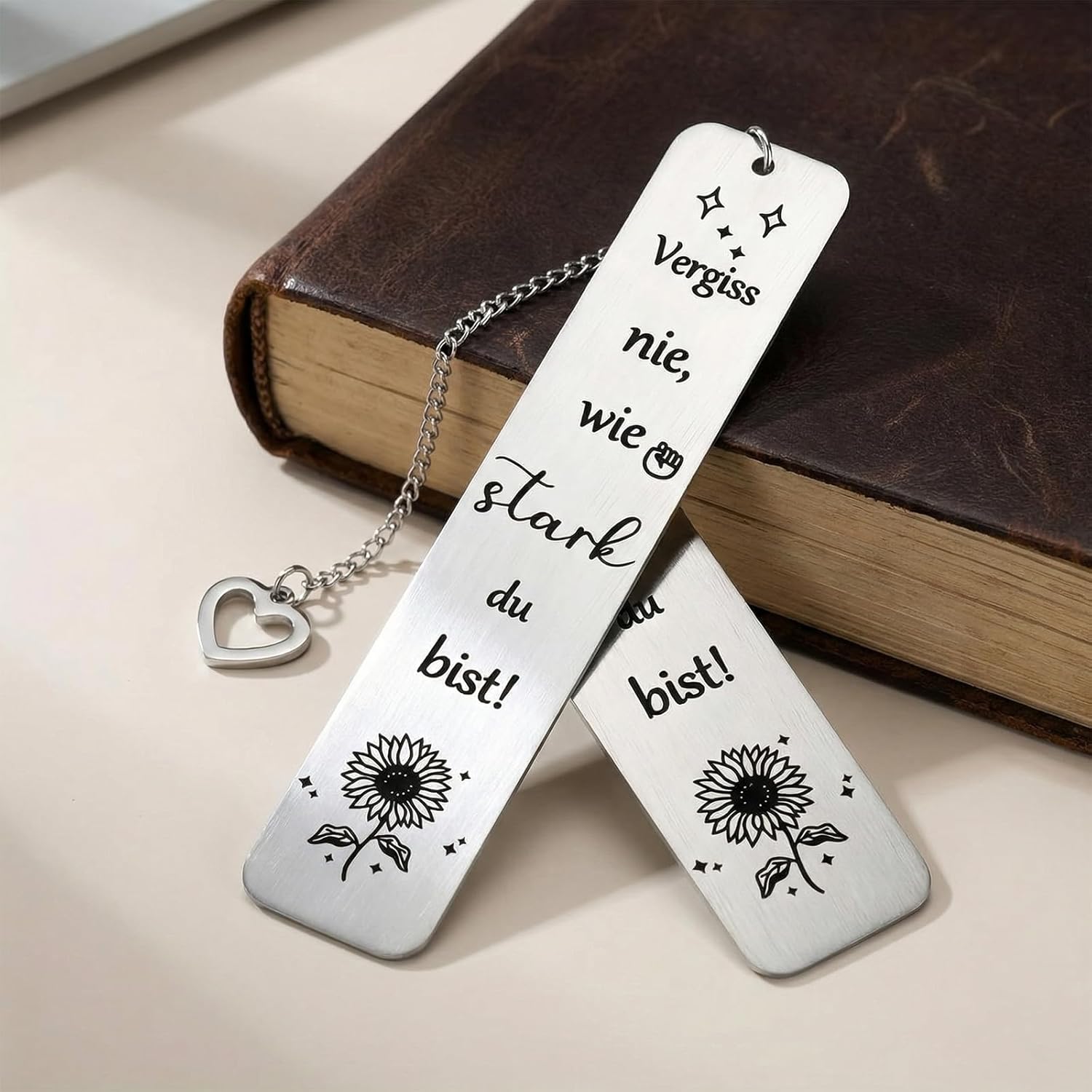 Gifts for Women, Birthday Gift for Women, Bookmark Courage Gift for Sister, Mum, Colleague – Bild 2
