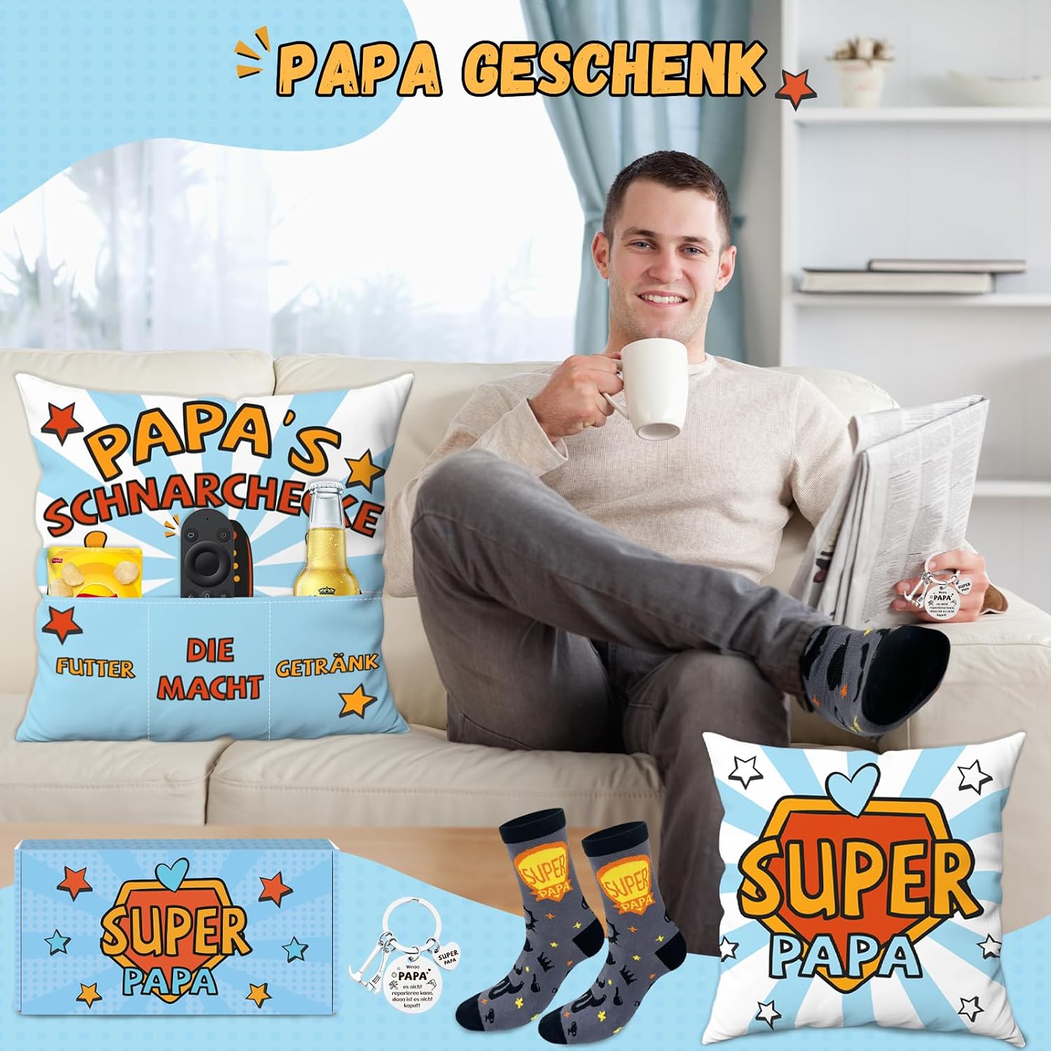 DADAPANGHU Dad Gift, Father's Day Gift for Dad, Gifts for Dad Gift, Christmas, Best Dad Gifts, Dad Gift, Birthday Dad Gift, Father's Day, Father Gift Christmas – Bild 5