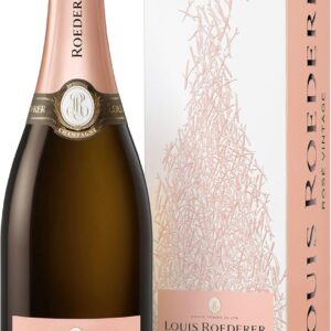Louis Roederer Champagne Brut Rosé in Champagne Graphic Gift Pack (1 x 0.75 L)