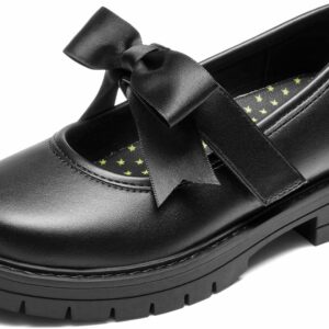 DREAM PAIRS Mary Jane Girls' Ballet Flats Uniform Shoes