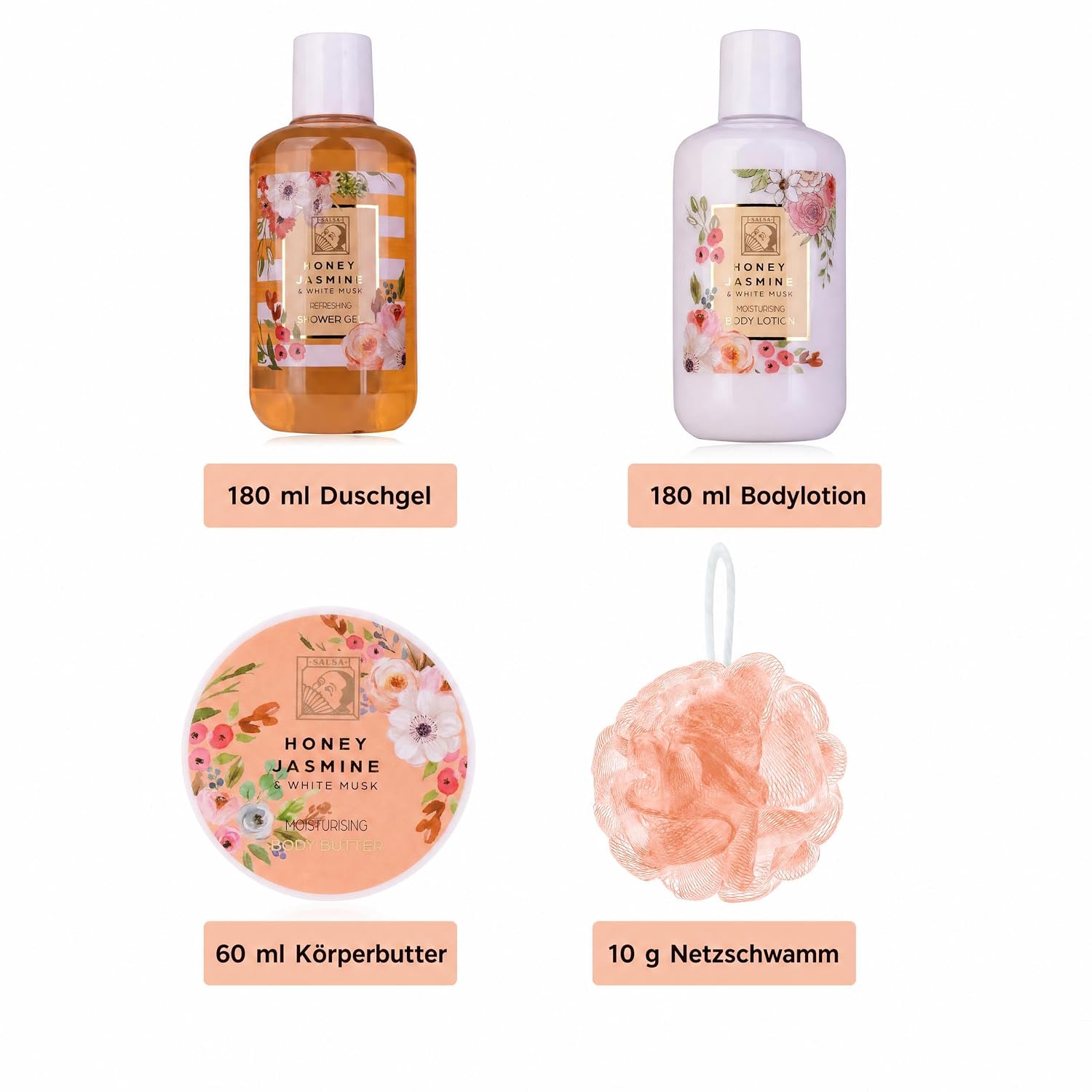 Accentra Honey Jasmine Gift Set in Gift Box, 4 Pieces – Bild 3