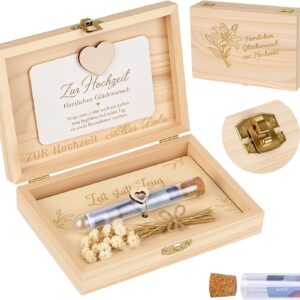 Wooden Wedding Gift Box – Wedding Money Gift Packaging
