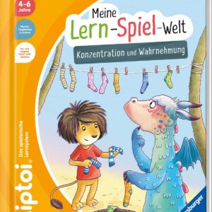 tiptoi® Meine Lern-Spiel-Welt: Konzentration und Wahrnehmung, Buch für Kinder ab 4 Jahre