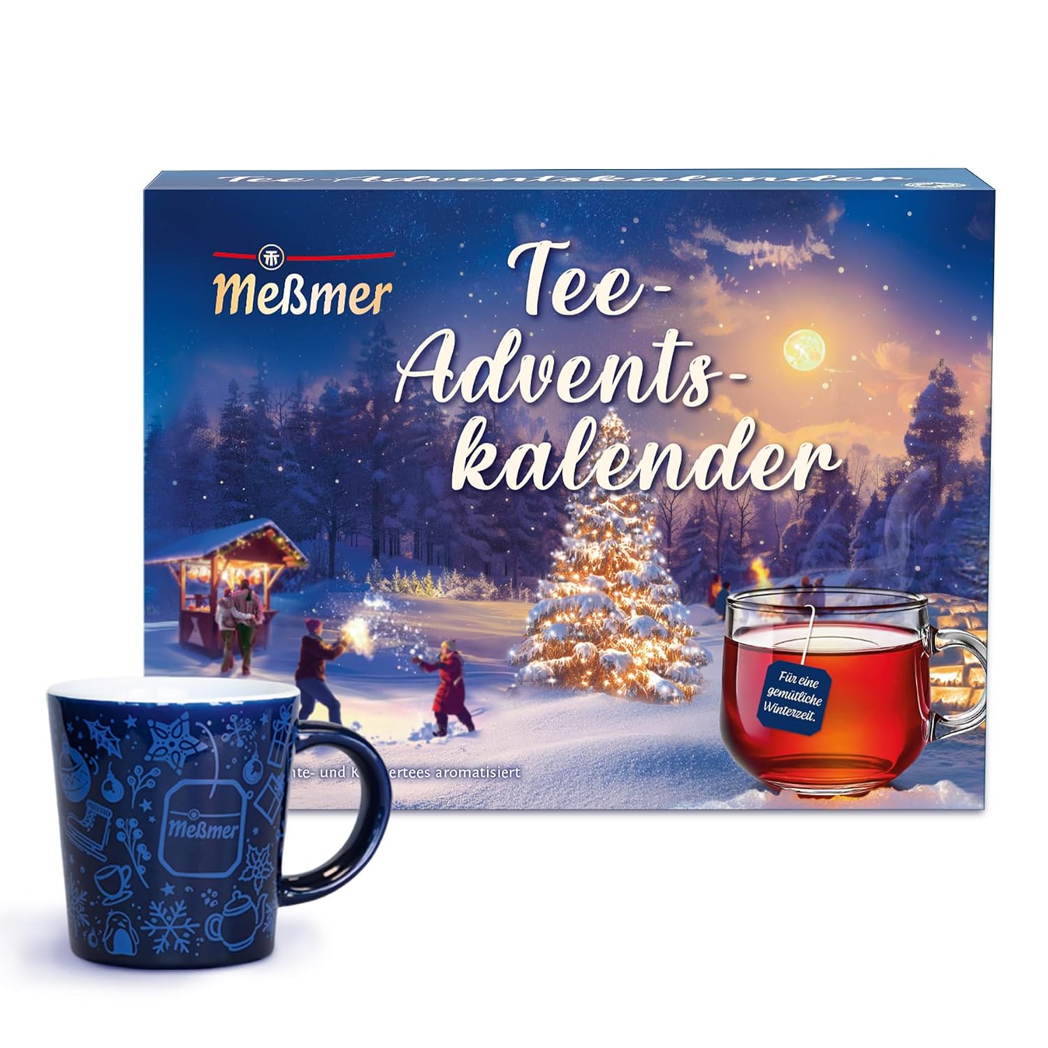 Meßmer Tea Advent Calendar 2026 - in Set with Winter Tea Cup