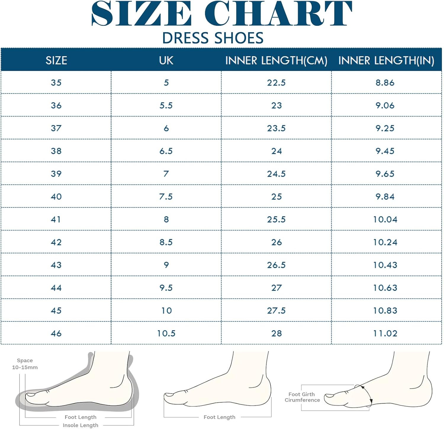 Hixingo Men's Suit Shoes 38-45 EU, Comfortable Suit Shoes, Men's Business Shoes, Oxford Elegant Derby Leather Shoes, Non-Slip Breathable for Wedding, Suit – Bild 4