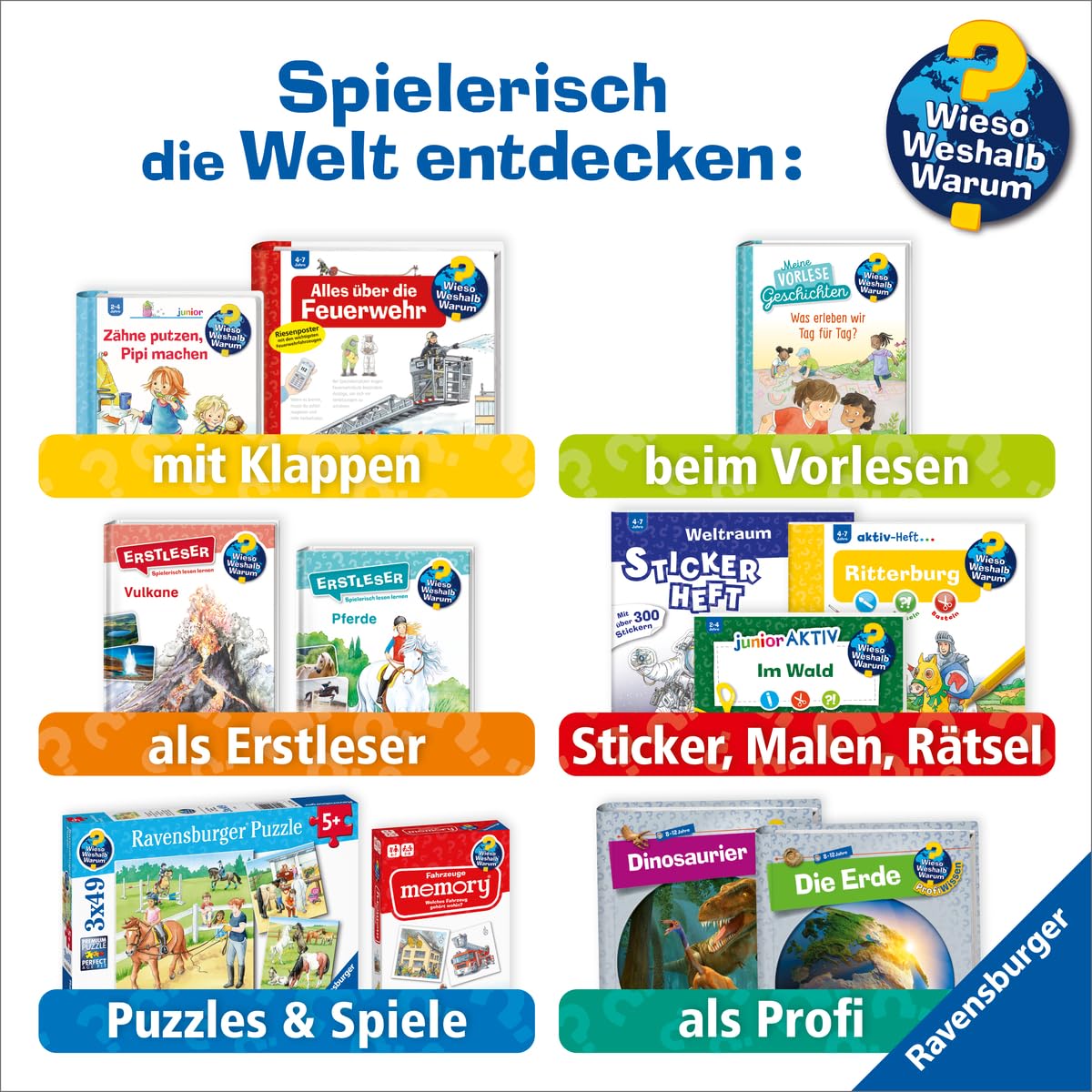 Wieso? Weshalb? Warum? aktiv-Heft - Weihnachten (Malen, rätseln, basteln ab 4 Jahre - mit Stickern und Bastelbogen) – Bild 6
