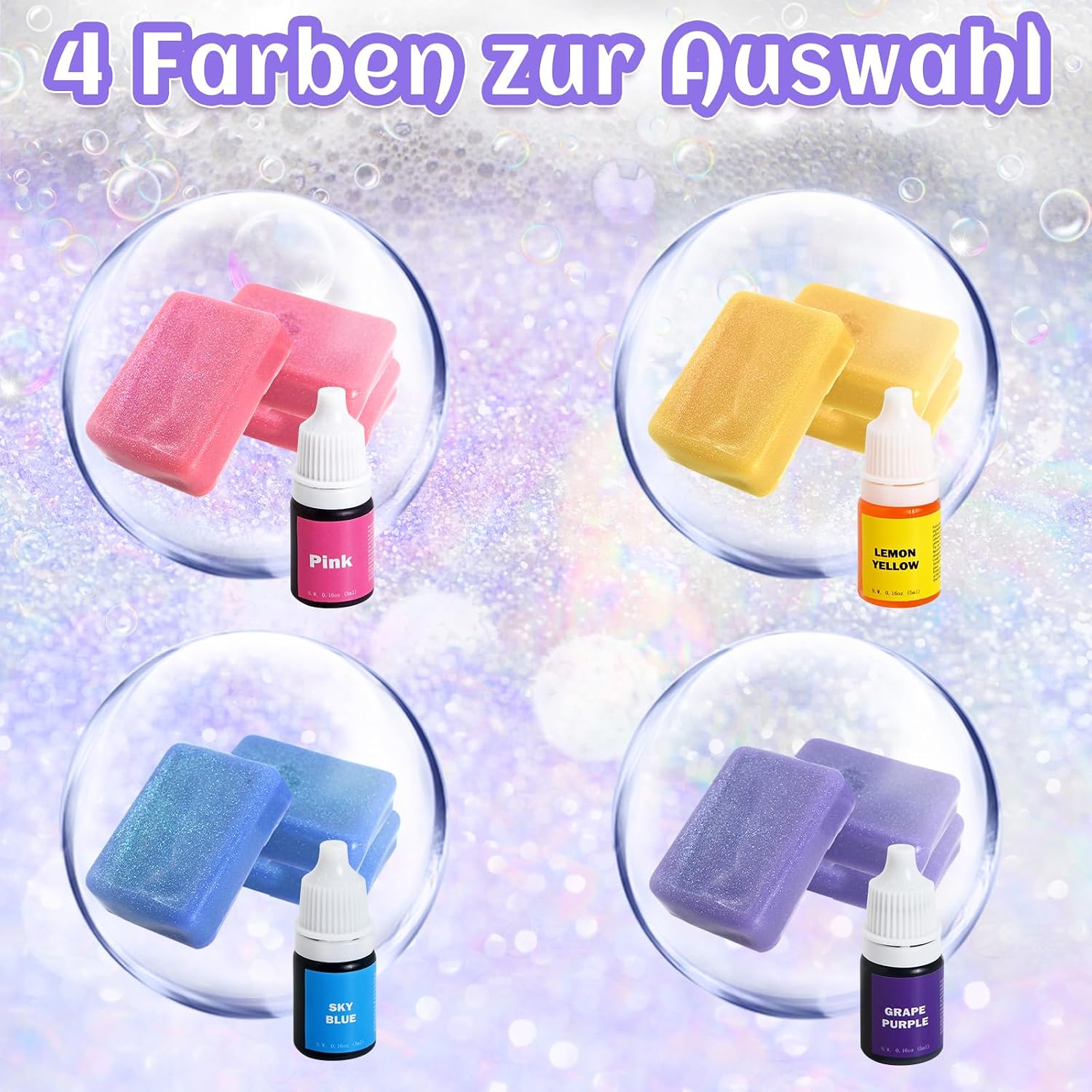 JUYRLE Make Your Own Soap, Craft Set, Adult Soap Making DIY Set – Bild 5