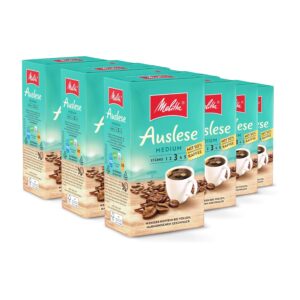 Melitta Auslese Medium, Filter Coffee, Strength 3/5, 12 x 500 g