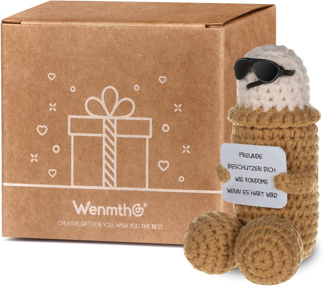 WenmthG Best Friends Funny Gifts, Anti-Stress Gifts, Funny Positive Gift, Positive Potato German - Replacement – Bild 7
