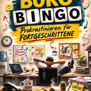 Büro Bingo – Das lustigste Spiel für den Arbeitsalltag: Humorvolles Geschenk für Kollegen | Spaß im Büro, Meetings & Arbeit | Perfekt gegen Langeweile im Job