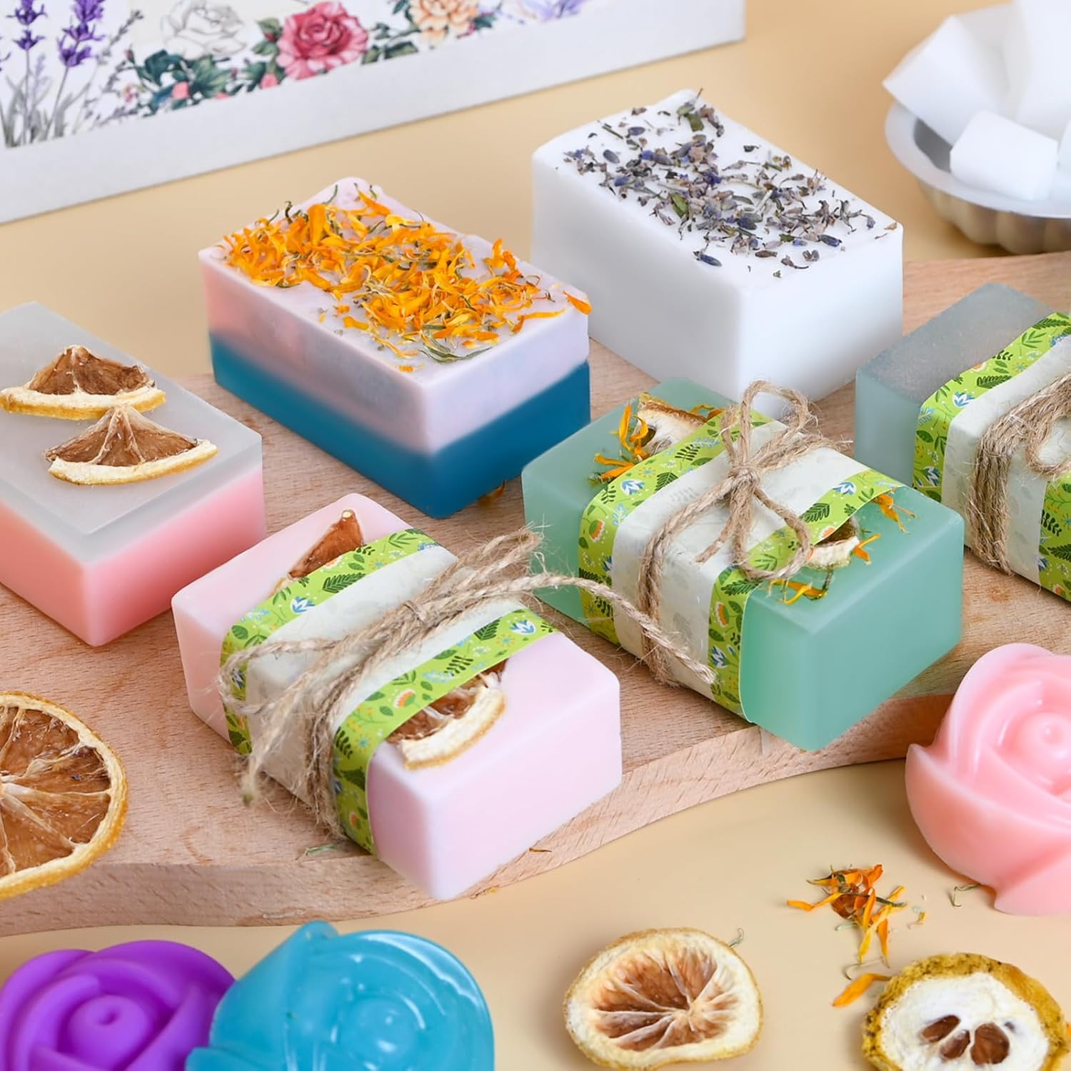 Vezerd Soap Making Yourself, Creative Craft Set Adult DIY Set – Bild 8