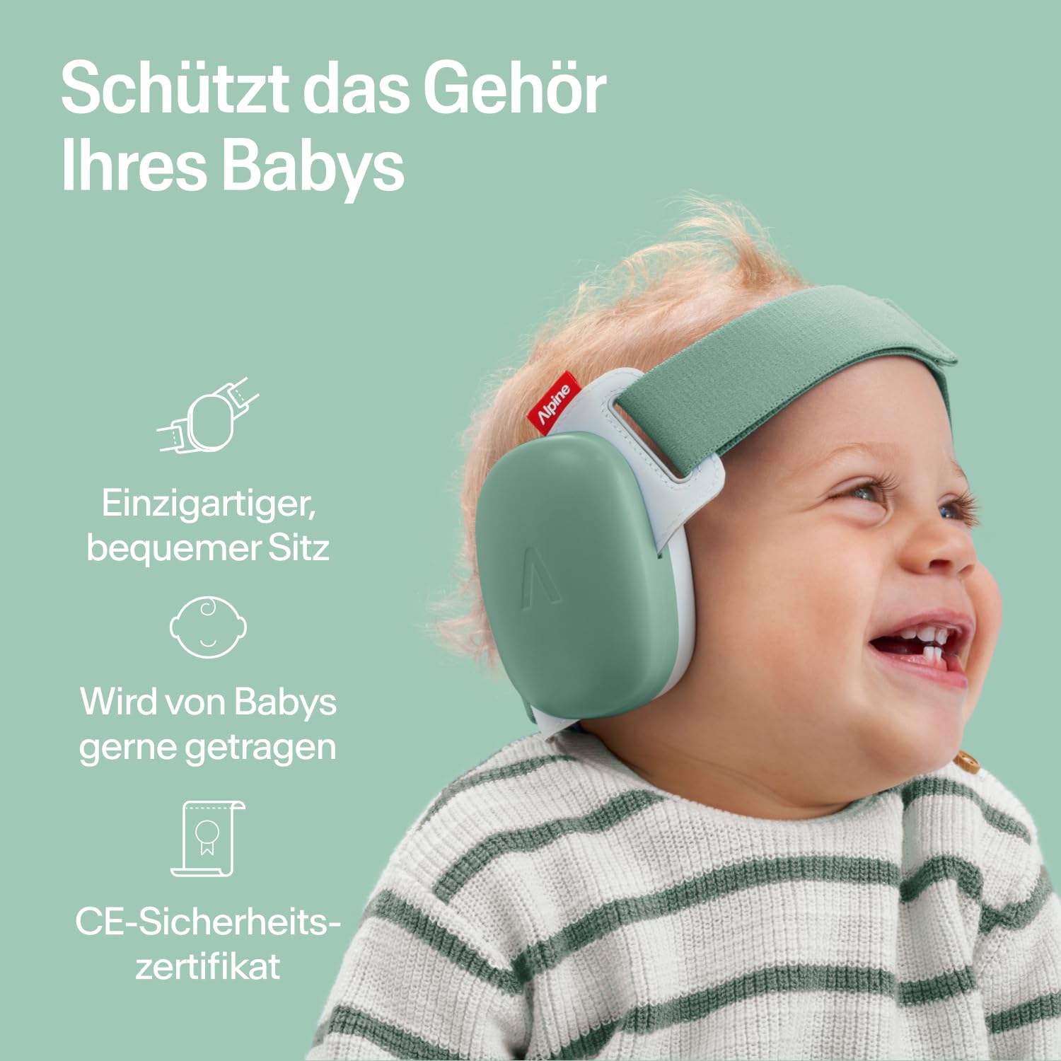 Alpine Muffy Baby Comfort Hearing Protection Headphones 24dB Up to 5 Years – Bild 2