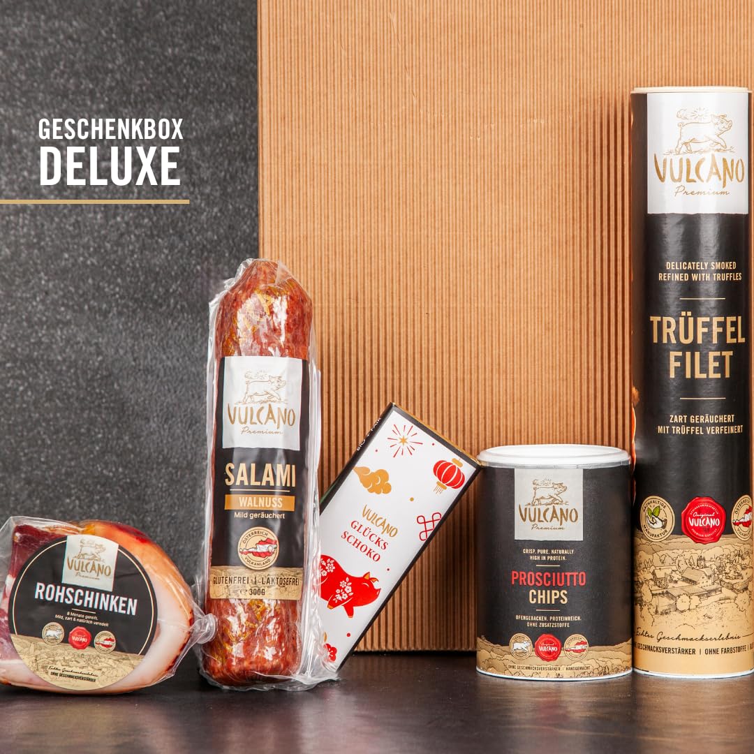 Deluxe Gift Box, Gift with Fine Delicacies, Gift Wrapped, Ideal for Connoisseurs and Gourmets, Great Gift for Men and Women – Bild 2