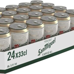 San Miguel Especial Dose DPG Beer Pack Disposable (24 x 0.33 L)