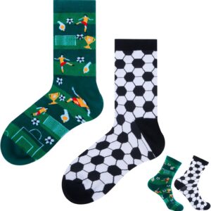 Belillpipi Funny Socekn Various Patterns Fire Brigade Policeman Programmer Avocado Football Nectar, Funny Gifts for Unisex Women Men, Colourful Cotton Happy Socks for Men and Women