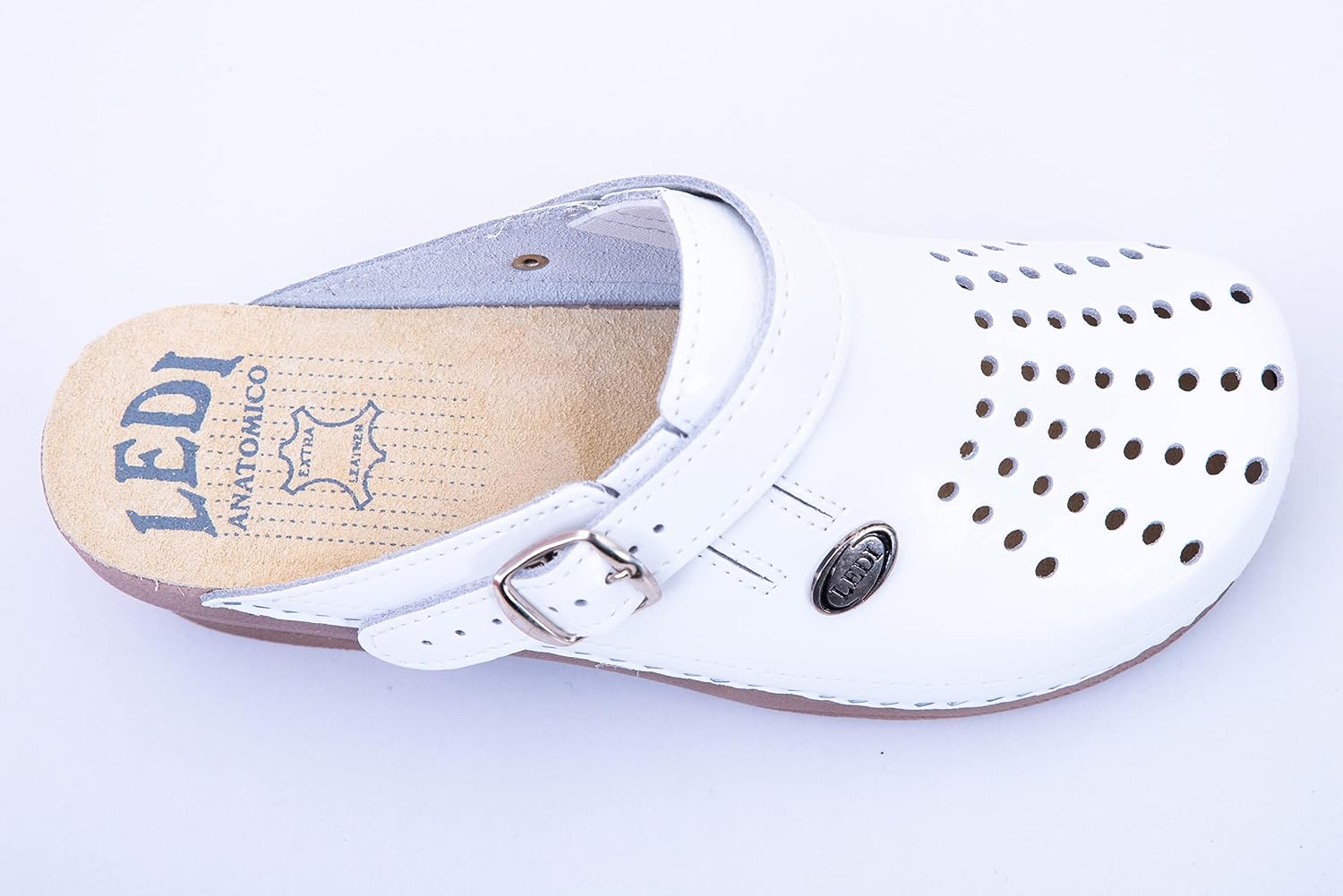 Ledi Anatomic 552 Leather Shoes Clog Mules Comfort Shoes Slippers Women – Bild 3