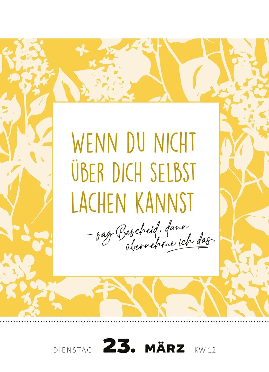 Abreißkalender Die Bar hat angerufen & gefragt, wo du bleibst! 2027: Ein genialer Spruch für jeden Tag | Trendiger Abreißkalender mit 365 bösen Sprüchen, zum Aufstellen – Bild 3