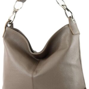 Modamoda T168 leather shoulder bag
