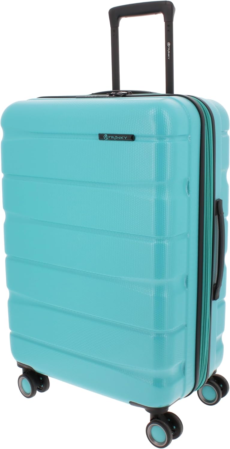 Franky Suitcase Trolley | 360° Wheels | High Stability | TSA Lock | Sizes: S/M/L | Available in Many Colours - ABS13, aqua, Classic