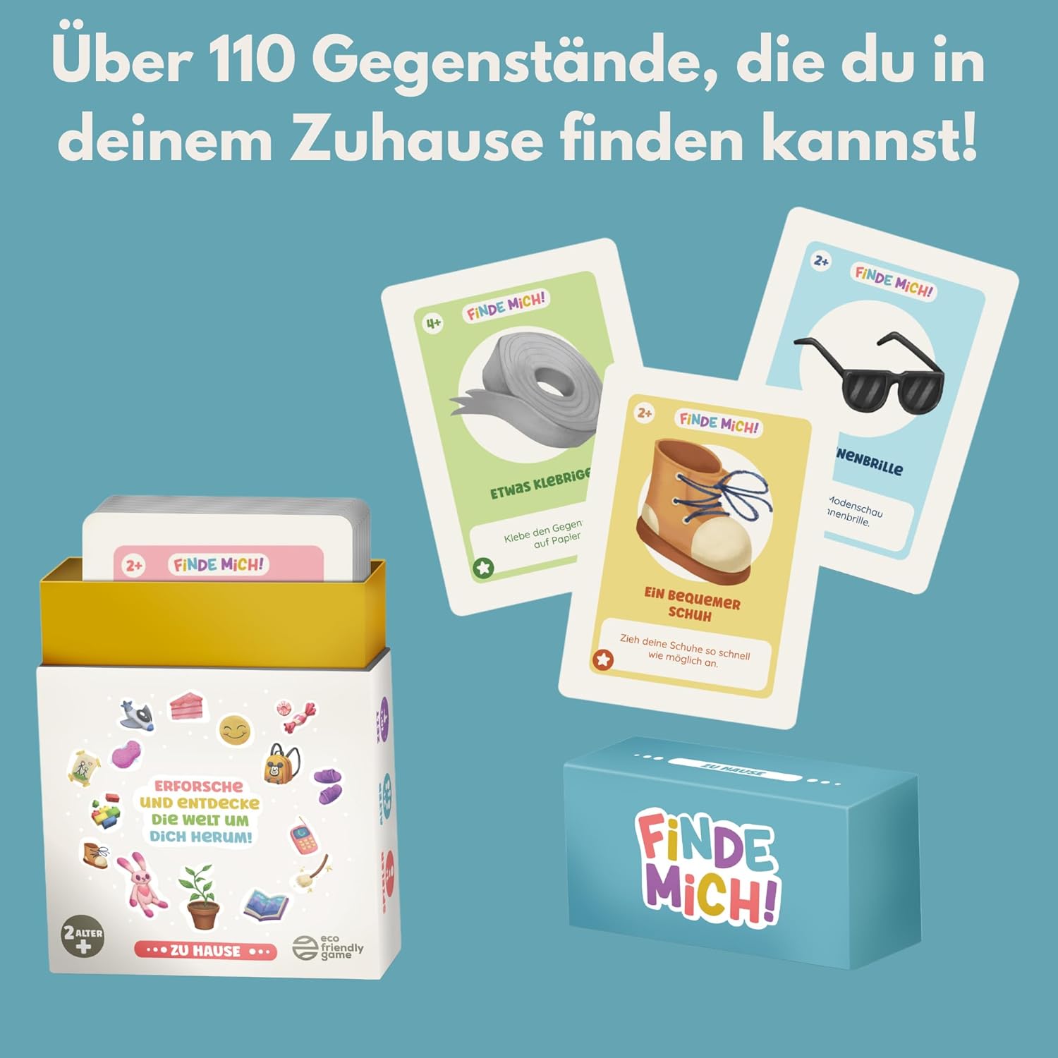 Oh Happy Games - Find Me At Home - Search and Find Game for Children from 2 to 7 Years - 56 Cards and 3 Game Modes - Observation Game and Educational Game for Indoor without Screen – Bild 4