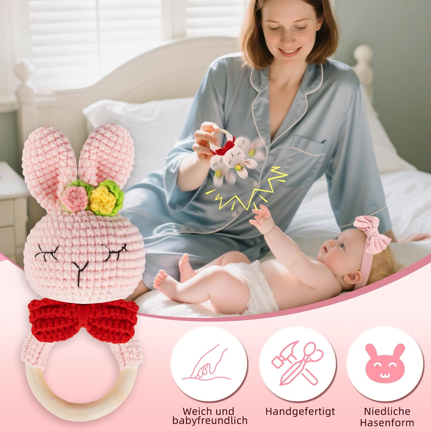 Baby Gifts for Girls, New Baby Gift, Baby Shower Gift – Bild 6
