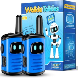 EUCOCO Walkie Talkie Children, Toy from 3 4 5 6 7 8 Years Boy Gift Boy 3-10 Years Outdoor Games for Children Walkly Talkly Children’s Toy Easter Gifts Children Gift Ideas Toys