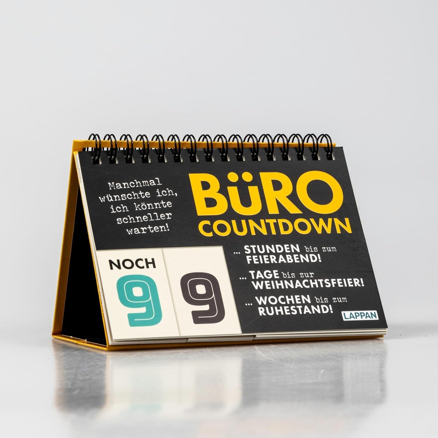 Countdown-Kalender für's Büro: Tischaufsteller mit Countdown-Funktion für's Büro – Bild 2