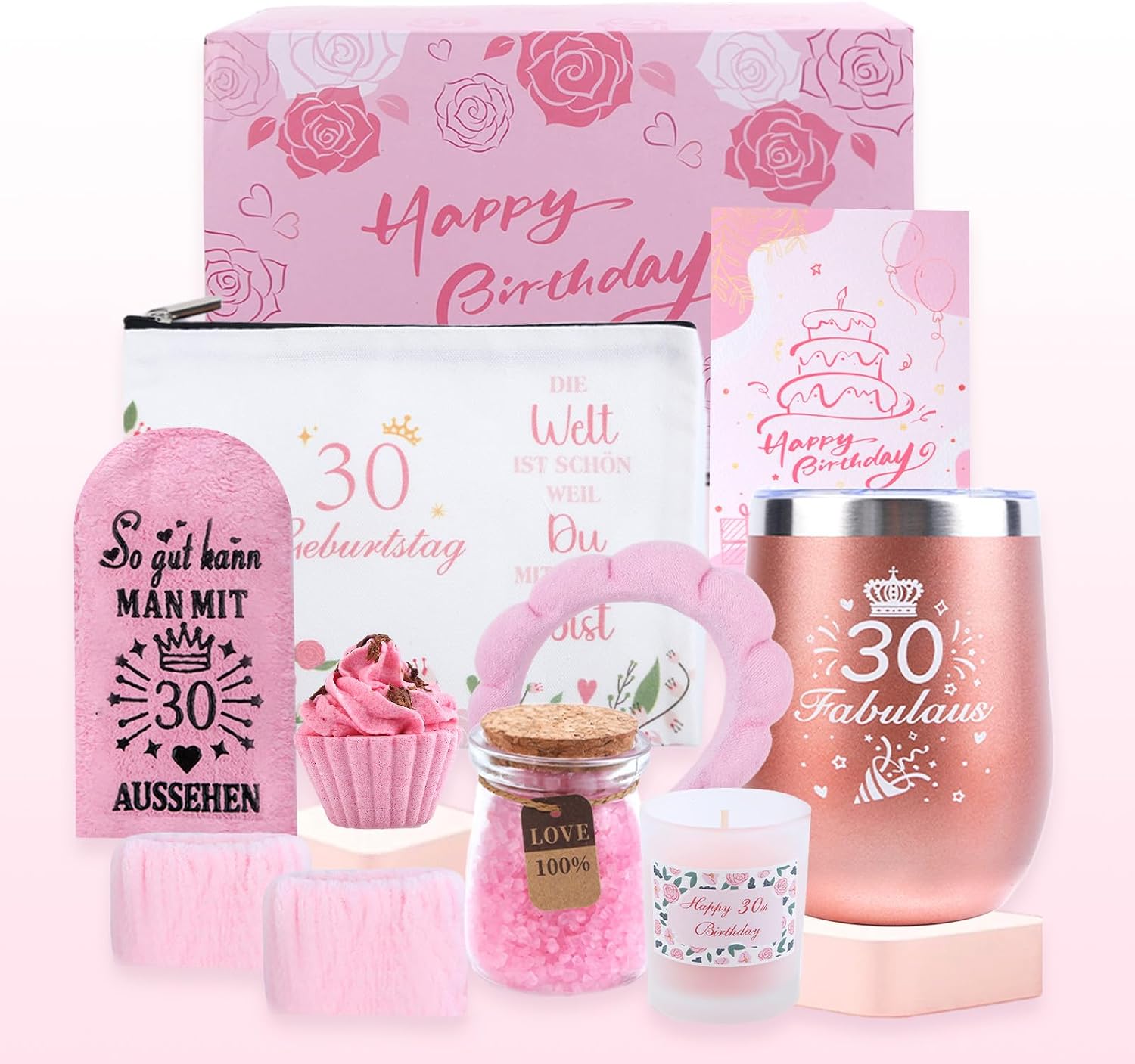 Belillpipi Gift for Women, 30th Birthday Women, Best Friend Birthday Gift Set, Birthday Gift for Girlfriend, Mum, Sister, Stylish Gift for Any Occasion