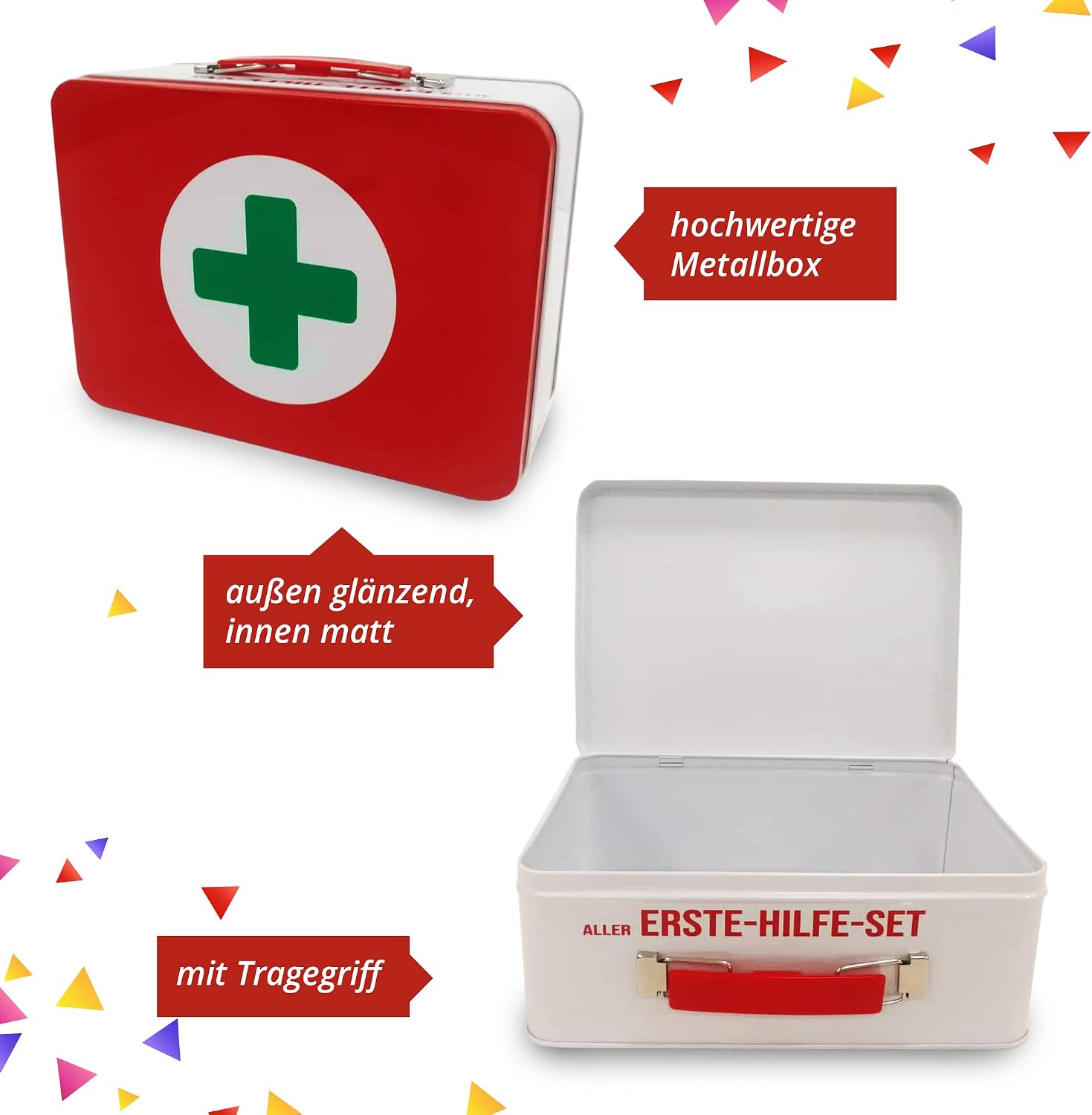 Longfair Birthday Gift - All First Aid Set Gift Box, Funny Food Gift Basket, The Original, Joke Item for Birthday – Bild 7