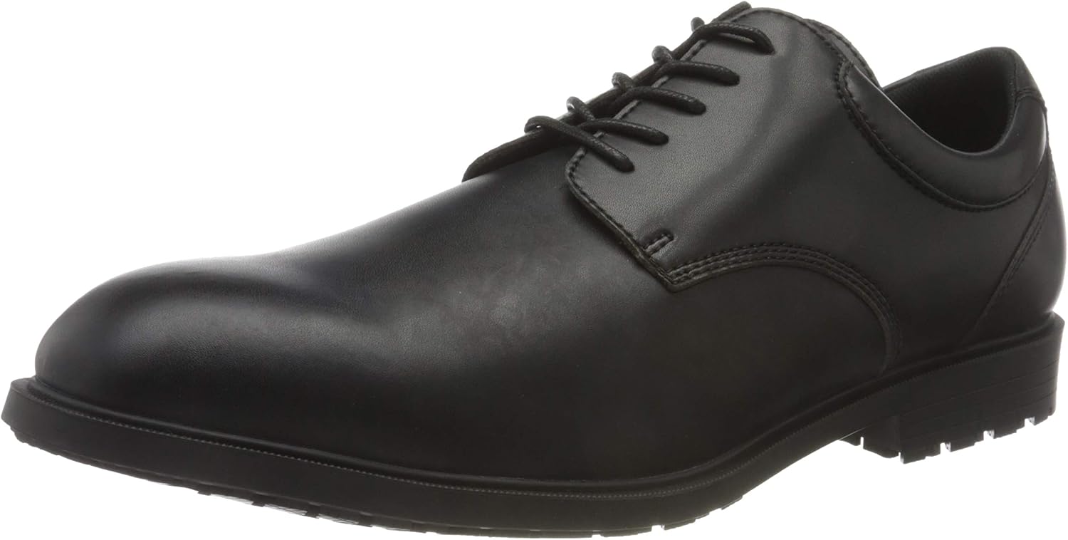Shoes for Crews Cambridge III Comfortable Leather Work Shoes, Padded Insoles, Non-Slip Outsole, Classic Style for Office, OB E SR - for Men