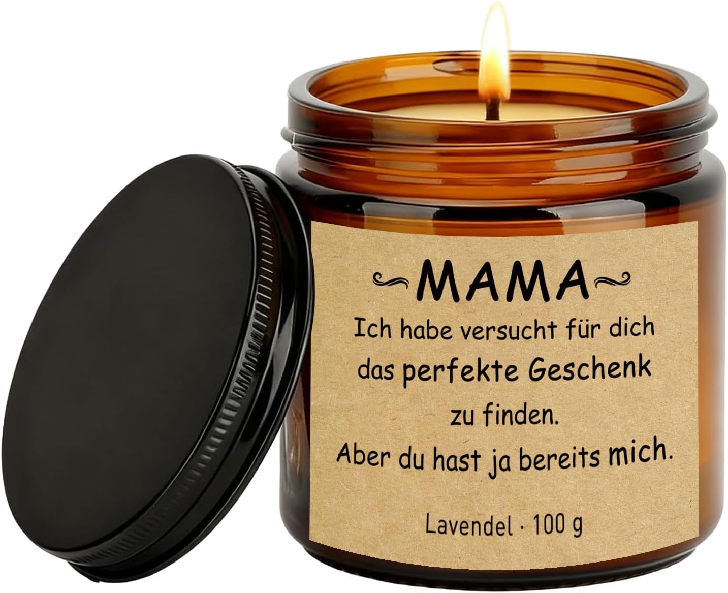 Mother's Day Gift Mum Gift, Funny Candle Gifts for Mum, 3.5 oz Lavender Scented Candle in Glass, Gift Ideas for Mother Birthday Gift Christmas Gifts Funny Gifts Mother's Day