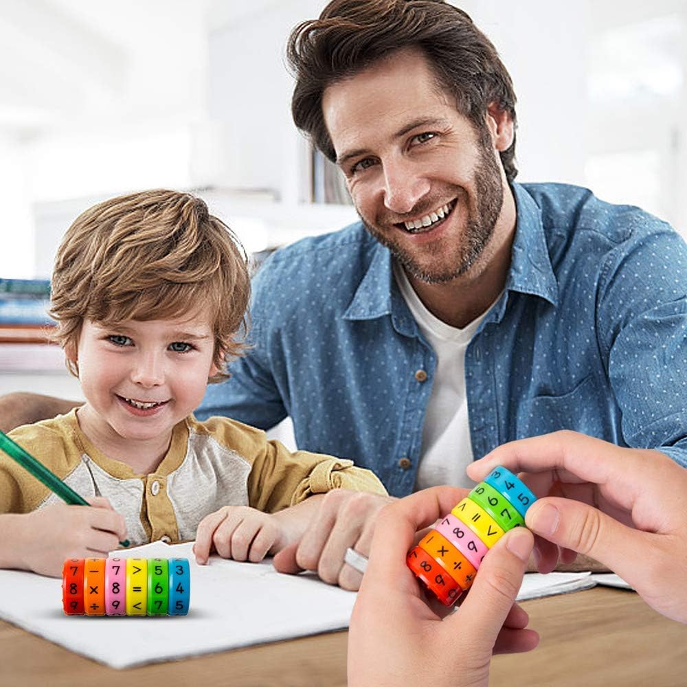 Kesote 2 Pieces Educational Toy Maths Calculation Roll School Maths Learning Calculation Toy Back to School – Bild 6