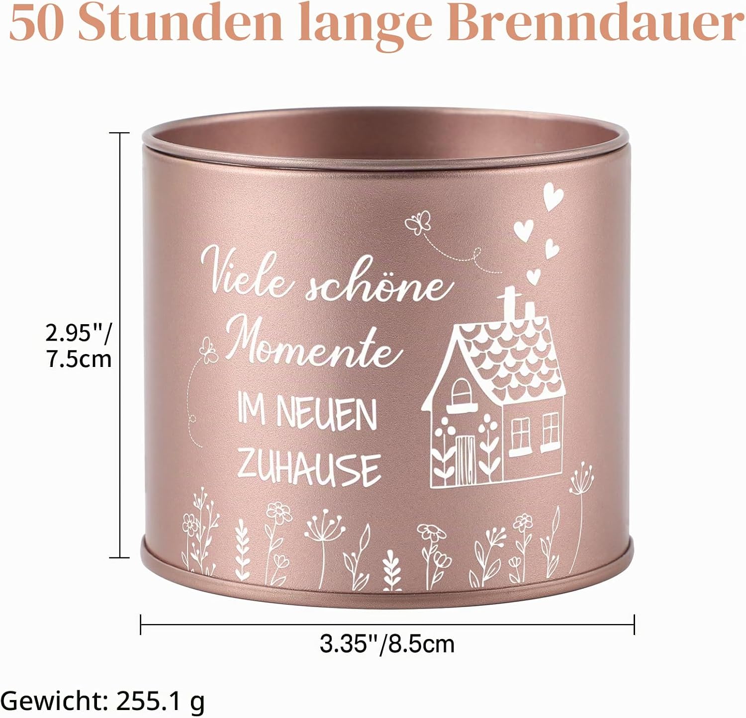 PRSTENLY Housewarming Gifts Home, 9 oz Lavender Scented Candle – Bild 2