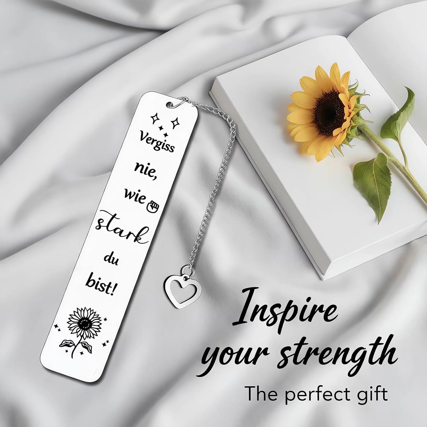 Gifts for Women, Birthday Gift for Women, Bookmark Courage Gift for Sister, Mum, Colleague – Bild 4