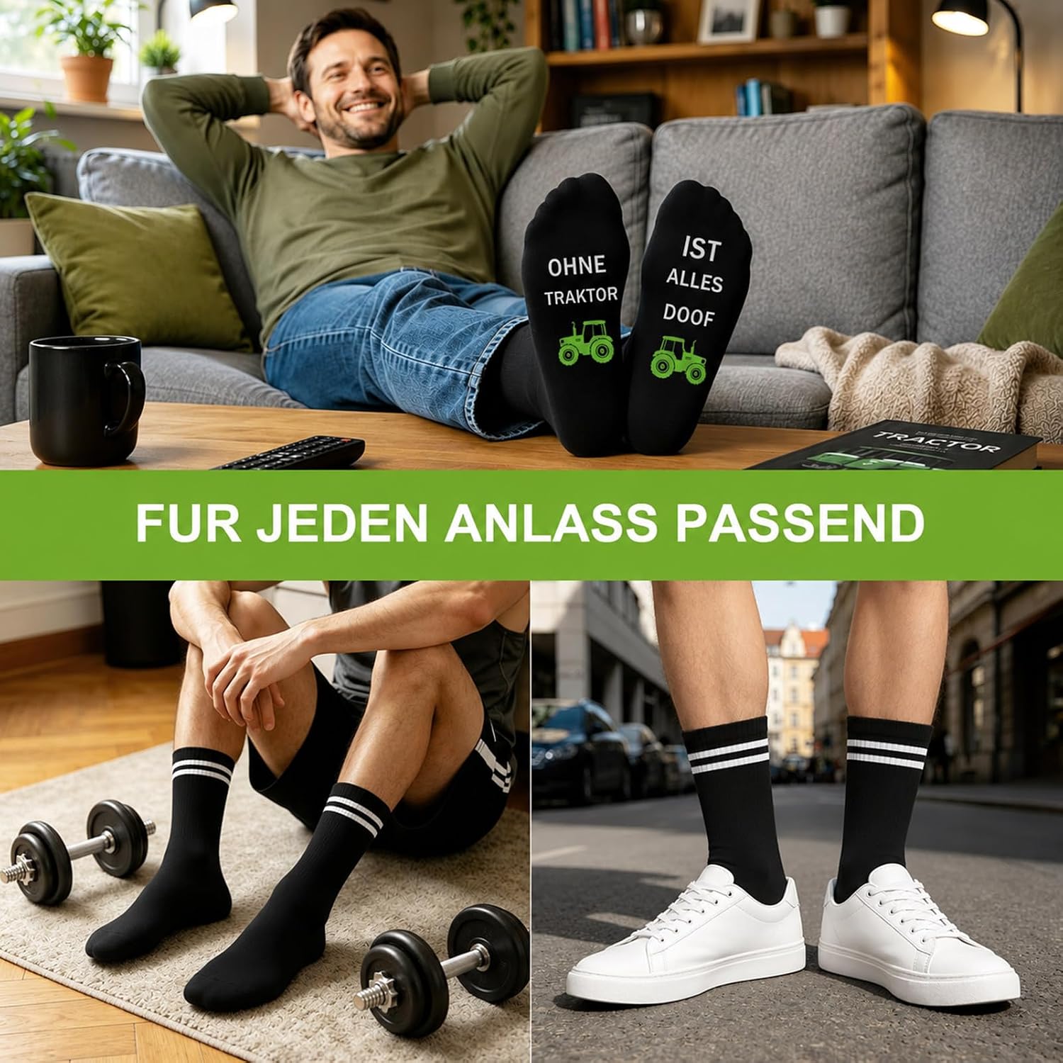 Beer Socks Men EU 39-46, Funny Socks Men with Saying, Beer Mode Activated, Beer Gift for Men, Dad, Boyfriend, Husband, Beer Lovers – Bild 6