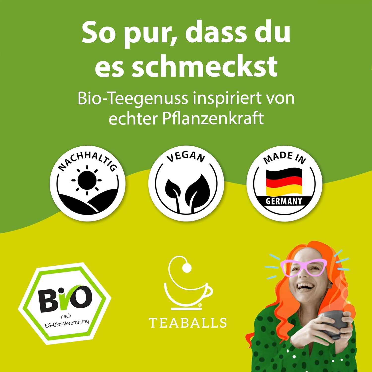 TEABALLS Organic Feel Good Set of 3 - IKO, Guten Morgen, Chai - Organic – Bild 9