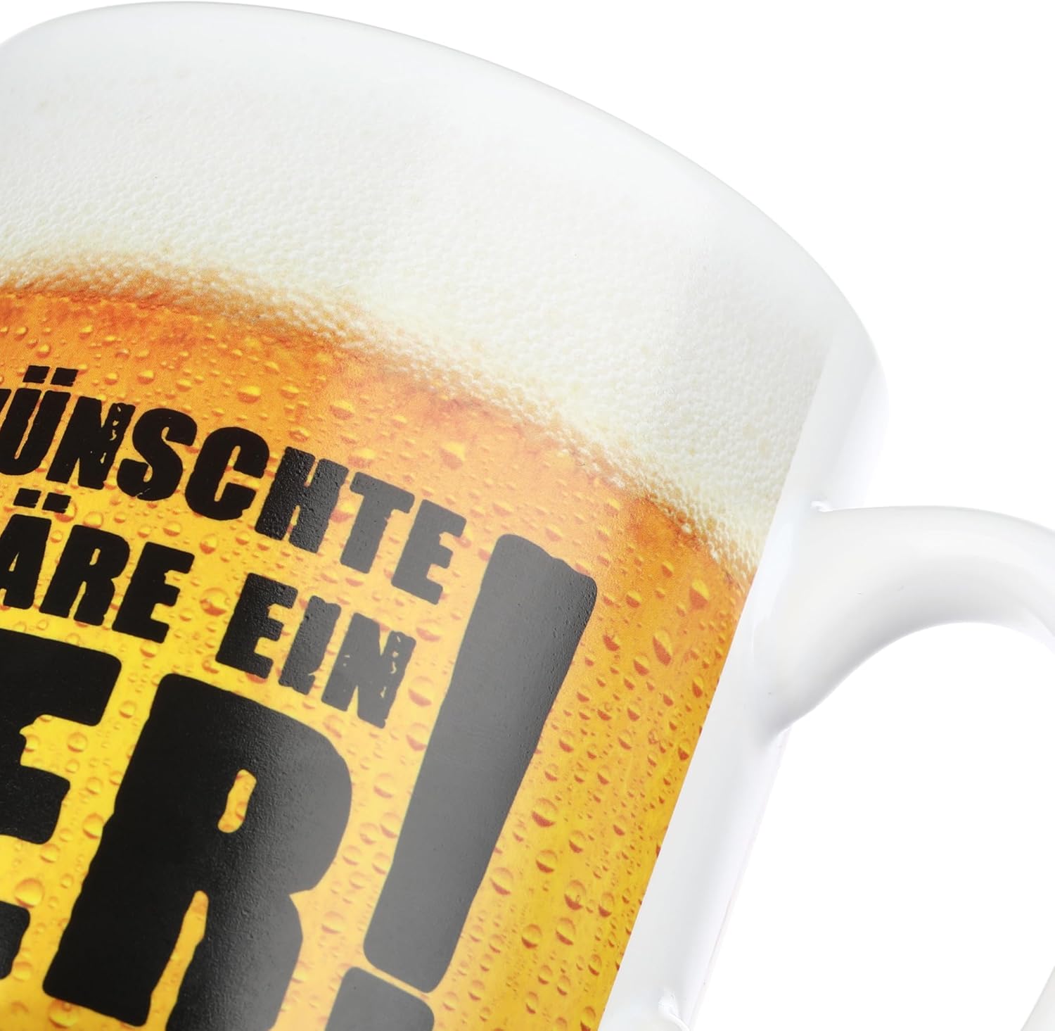 FunX Coffee Mug Beer Mug as a Funny Men's Gift for Boyfriend, Dad and Brother – Ideal for Christmas, Father's Day and Birthday – 330 ml – Bild 2