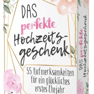 Das perfekte Hochzeitsgeschenk: 55 Aufmerksamkeiten für ein glückliches erstes Ehejahr