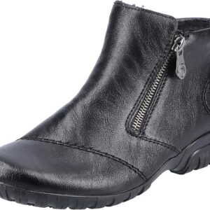 Rieker HWK Women's Ankle Boots Slippers Lined Black