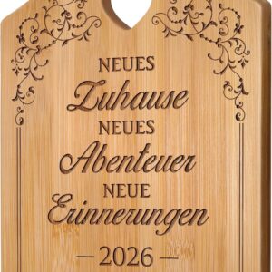 Housewarming Gift 2026 – Engraved Bamboo Chopping Board, Housewarming Gifts Home, Topping Party Gift, Topping Party New Home, New Home, New Home, Home Buying Gifts