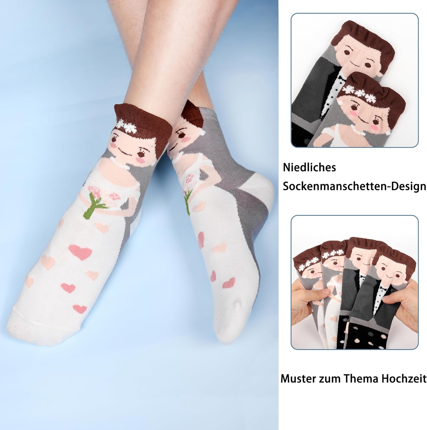 2 Pairs of Wedding Gifts for Bride and Groom Funny Wedding Gifts Ideas for Both Wedding Gift Ideas Gift Wedding Gifts for Wedding – Bild 5