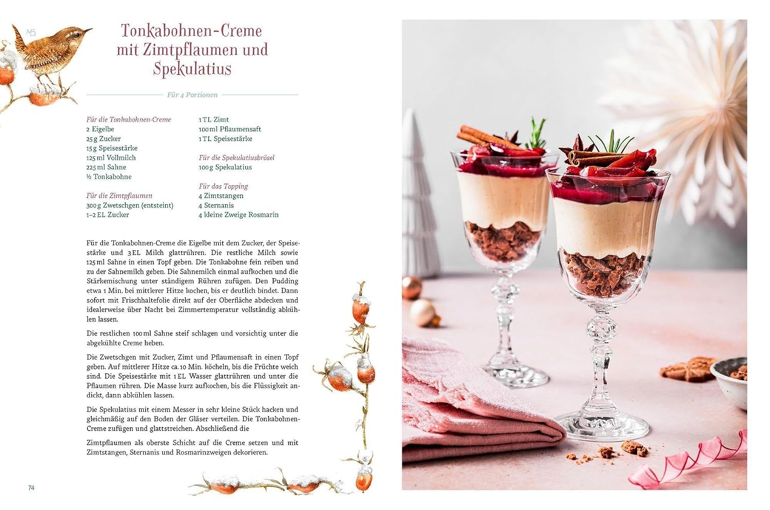 Alles Liebe zum Weihnachtsfest: Mit Rezepten und Kreativideen: Weihnachtliches Kochbuch mit 40 Rezepten, DIY-Ideen, Geschichten und Geschenkcharakter – Bild 6